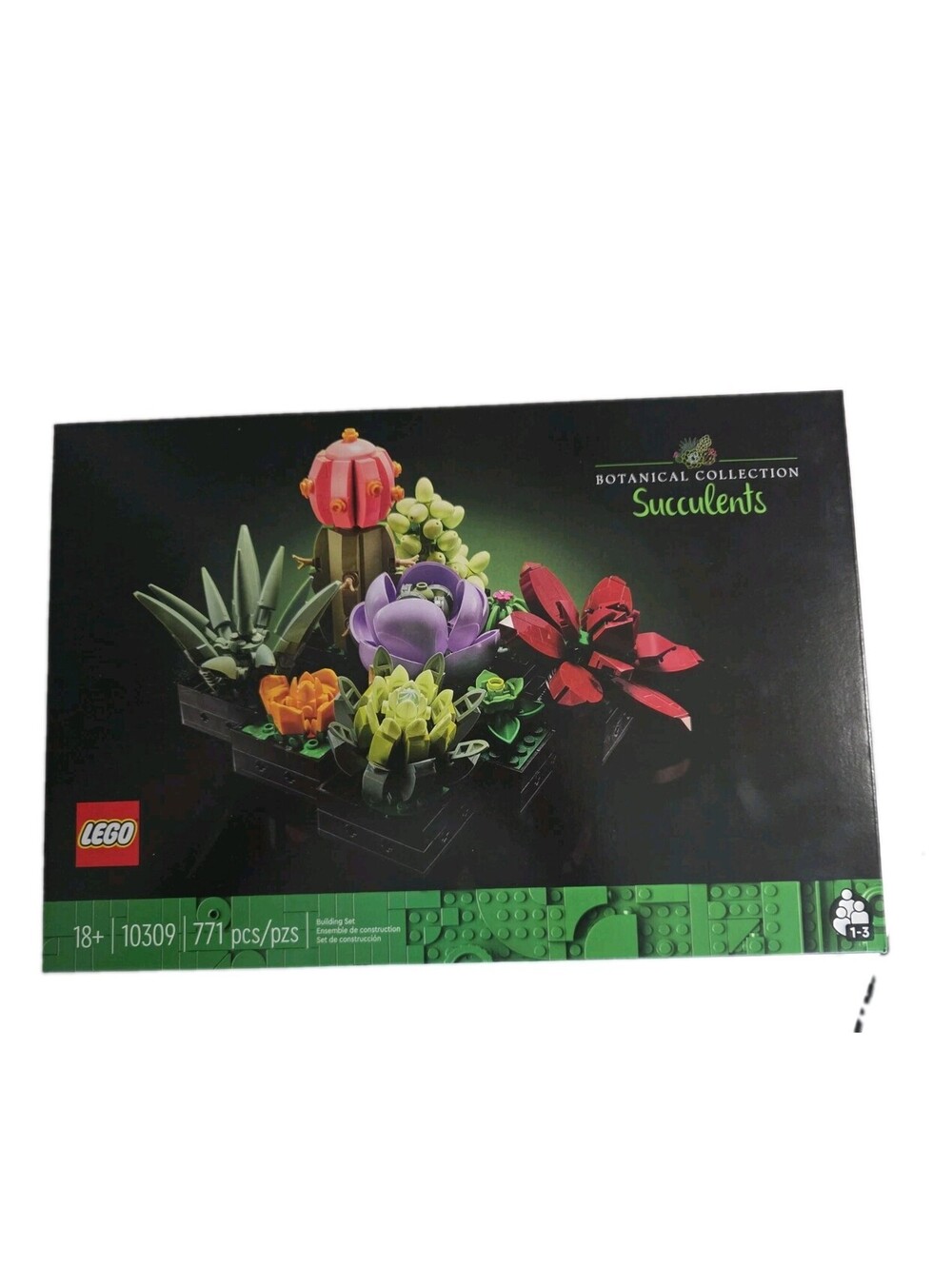 LEGO Botanical Collection Succulents 10309 Complete Set 771 pcs 18+